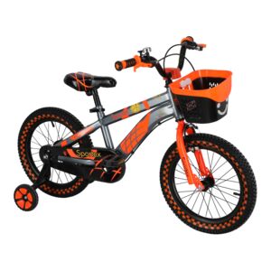 BICYCLE 20" HI-TEN W/BASKET GREY/ORANGE BICYCLE 20" HI-TEN W/BASKET GREY/ORANGE